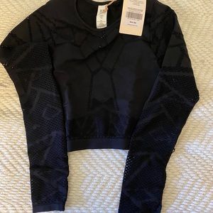 Fabletics and Demi Lovato cropped long sleeve